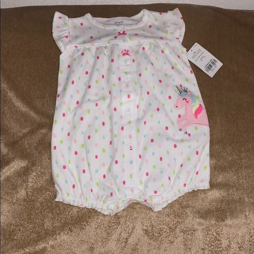 NWT Unicorn romper